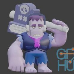 3D model Brawl Stars Frank – 3D Print