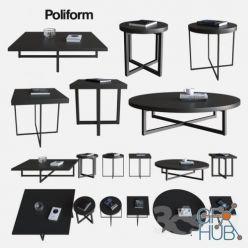 3D model POLIFORM COFFEE TABLES YARD