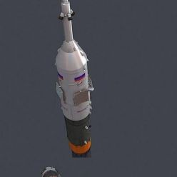 3D model Soyuz TMA Soviet Space Rocket Ship