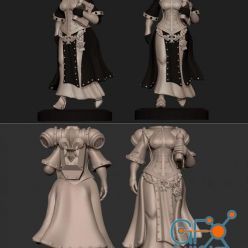 3D model Space Nun Librarian – 3D Print