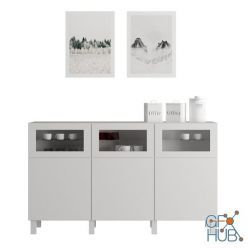 3D model Coffee Corner Cabinet