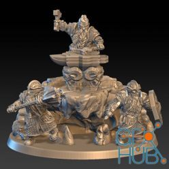 3D model Dwarf Anvil – 3D Print