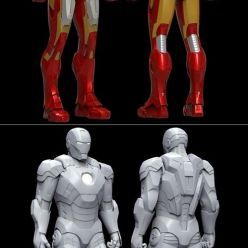 3D model Iron Man MK7 Premium Suit – 3D Print
