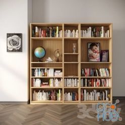 3D model Classic Book Shelf