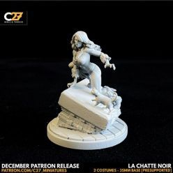 3D model La Chatte Noir – 3D Print