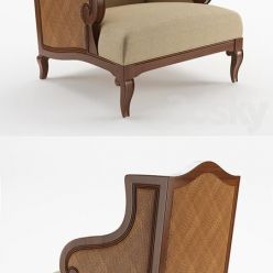 3D model Dart Honey Club Chair