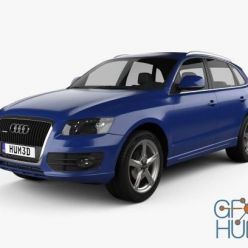 3D model Audi Q5 2009 car