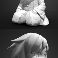 3D model Tomioka Giyuu (Kimetsu no Yaiba) – 3D Print