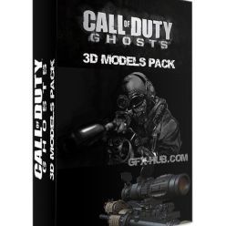 3D model Call Of Duty GHOST 3D Model Pack