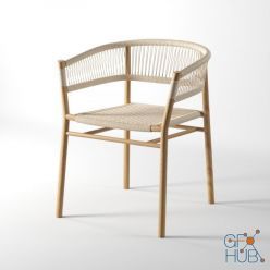 3D model Ethimo Kilt Chair