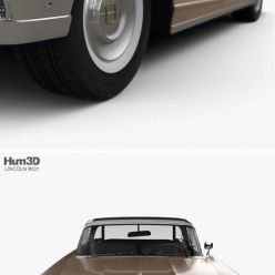 3D model Lincoln Continental Mark V 1960 car