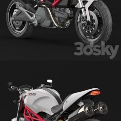 3D model Ducati Monster 696