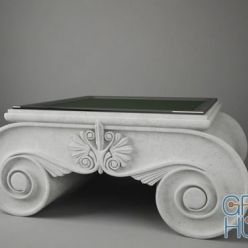 3D model Classic coffee table