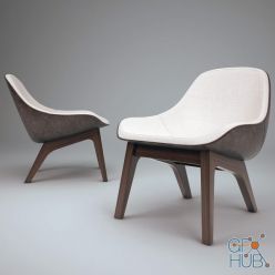 3D model Zeitraum ZTR Morph armchair