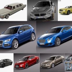 3D model Car 3D Model Bundle May 2019