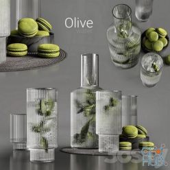 3D model Olive water