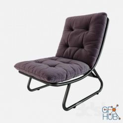 3D model Armchair Cushy Comfort (max 2009, obj)