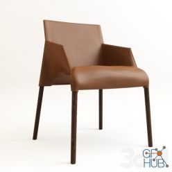 3D model Seattle chair by Poliform