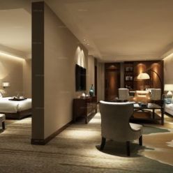 3D model Hotel suites A007