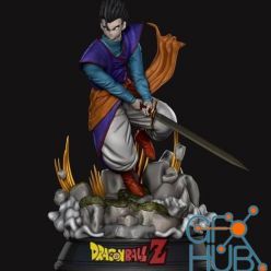 3D model ﻿Mystic gohan – 3D Print