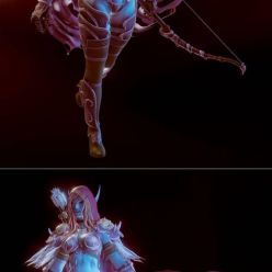 3D model Sylvanas Windrunner WOW – 3D Print