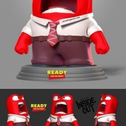 3D model ﻿Anger – 3D Print