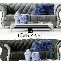 3D model Corte Zari GABRIEL sofa