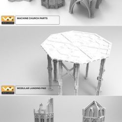 3D model ﻿War Layer - Zone One Kickstarter – 3D Print