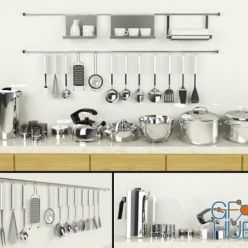 3D model Kitchen Utensils