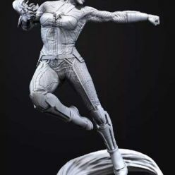 3D model Captain Marvel – Marvel comics – 3D Print