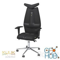 3D model Kulik System JET ergonomic chair