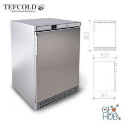 3D model Refrigerated Tefcold – UR200S