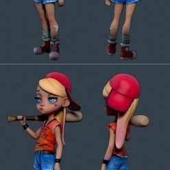 3D model B-girl – 3D Print