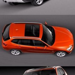 3D model BMW X1 2013