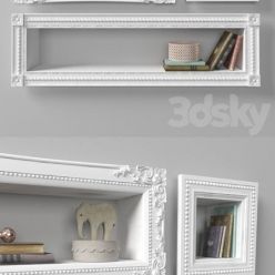 3D model Shelves with decor from RHBaby Child