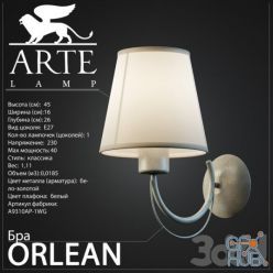 3D model Arte Lamp / Orlean A9310AP-1WG