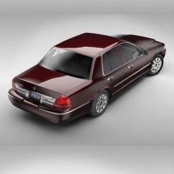 3D model Mercury Grand Marquis 2003-2011