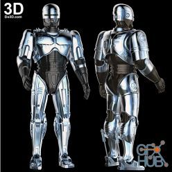 3D model 3D Printable Costume - Do3D - Robocop 1987
