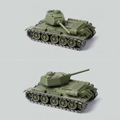 3D model Tank T34-85 – 3D Print