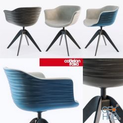 3D model Cattelan Italia INDY chair
