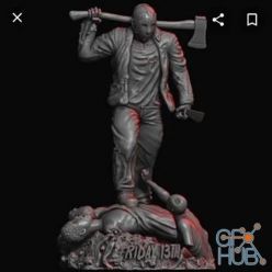 3D model Jason Friday 13th – 3D Print