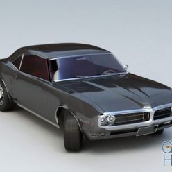 3D model Pontiac firebird