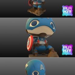 3D model Captain America The First Avenger Version – 3D Print