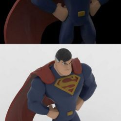 3D model Superman