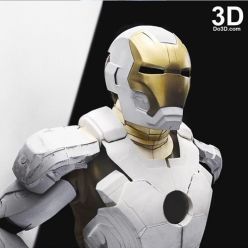3D model Iron Man Mark 42 from Iron Man 3 (Costume) – 3D Print