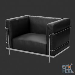 3D model Armchair Grand Confort 001