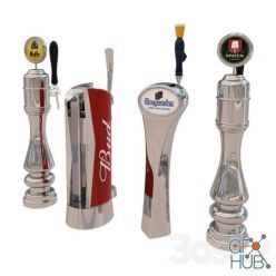 3D model Beer Towers set