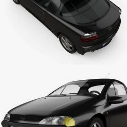 3D model Hum3D - Opel Tigra 1994