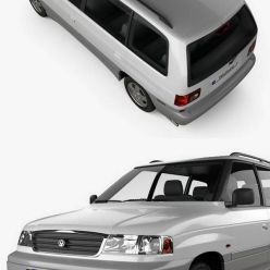 3D model Mazda MPV (LV) 1997 car