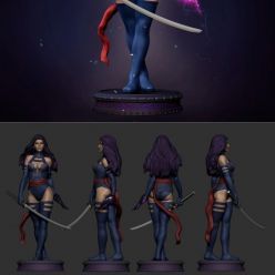 3D model Psylocke – 3D Print